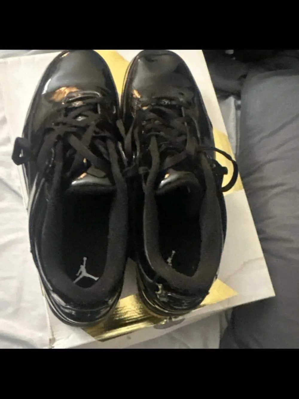 Jordan Classic Patent Leather 2007 Promo sample size 15